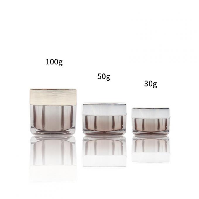 Custom Logo Printed Makeup Packaging Collection / Cosmetic Packaging Set With Pump Sprayer Cap 1