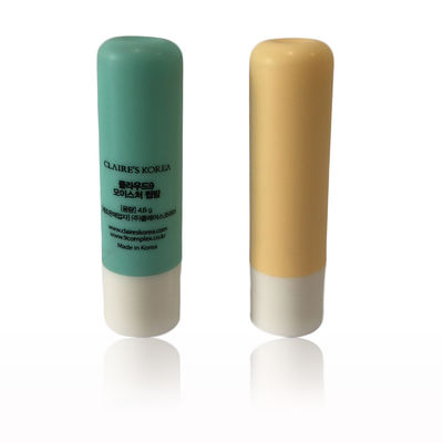 Durable 19.2*69mm Empty Plastic Lip Balm Tube 3.8g Lightweight