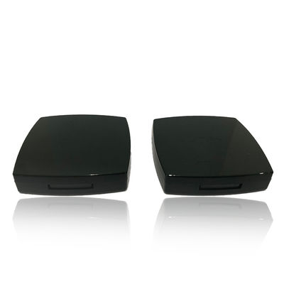 Fashionable Durable Black Empty Compact Powder Case Non Leakage