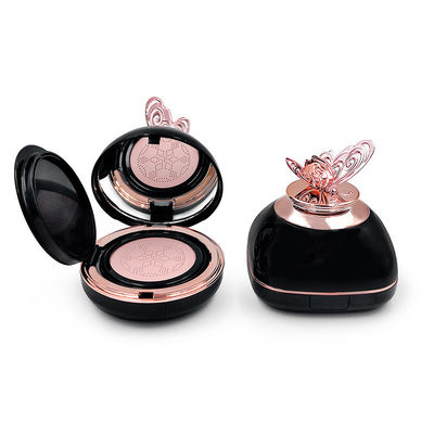 buy Travel Friendly Round Compact Powder Cushion Case Transparent Refillable Compatibility online manufacturer
