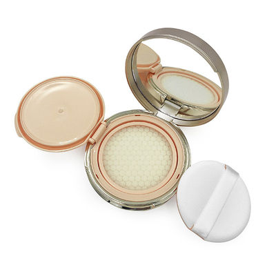 Refillable Compact Powder Cushion Case with Snap Closure 15g Capacity SPF 30
